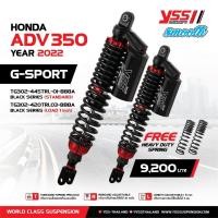 ราคา โช๊คหลัง YSS G SPORT ADV350 ปี 2022 ขนาด445 mm รับประกัน 1 ปี แถมเสื้อYSSแท้ทุกออเดอร์ (15826143396)