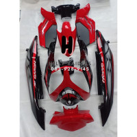 ราคา ชุดสี เฟรม นูโว yamaha Nouvo MX นูโว mx รถปี 2551 ครบชุด 9 ชิ้น งาน abs แท้100 พร้อมติดสติ๊ก รับประกันการแตกหักเสียหาย ส่งด่วน (19533372071)