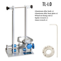 ราคา TOOPRE ขาตั้งจักรยานเสือหมอบอะไหล่จักรยานจักรยานเสือภูเขาของแท้ขาตั้งปรับแก้ขอบอะไหล่จักรยานขาตั้งปรับเทียบจักรยาน (20672124841)