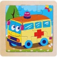 ราคา ของเล่นไม้ เสริมทักษะ จิ๊กซอว์ไม้ แบบขอบสี่เหลี่ยม (9797709567)