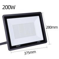 ราคา สปอร์ตไลท์ LED ฟลัดไลท์ IP65 กันน้ำ โคมไฟสปอร์ตไลท์ 70W 130W 180W 260W Floodlight อลูมิเนียม ไฟสปอร์ตไลท (20708206536)