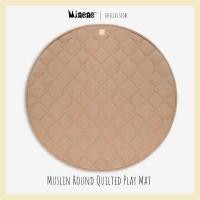 ราคา Minene Muslin Round Quilted Play Mat 120cm เบาะรองมัสลินเอนกประสงค์ 120 ซม ผลิตจากผ้าฝ้าย 100 (18228340891)