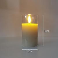 ราคา เทียนอิเล็กทรอนิกส์ เทียน LED แสงสีส้ม เปลวไฟพลิ้วไหวสะเหมือนจริง เทียนประดับ สำหรับคริสต์มาสห้องนอนบ้านงานแต่งงานวันเกิดตกแต่ง (20278421100)