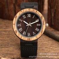 ราคา แหวนไม้ม้าลายแฟชั่นใหม่มีมากมายนาฬิกาข้อมือไม้สินค้าขายส่งนาฬิกาข้อมือลำลองผู้ชายรุ่นหนึ่ง (19911631457)