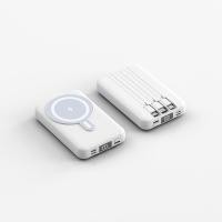 ราคา พาวเวอร์แบงค์ พาวเวอร์แบงค์ไร้สาย wireless Powerbank 20000mAh แบตสํารองr แม่เหล็กดูดชาร์จธนาคารพลังงาน มีสายไฟสามสายในตัว พาเวอร์แบงค์ พาวเวอ (21295772147)