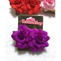 ราคา ราคาต่อคู่ต่างหูกุหลาบทองกวาวต่างหูหนีบมียางรองกันเจ็บต่างหูดอกไม้ ตุ้มหูทองกวาว เครื่องประดับทองกวาว (5403966995)