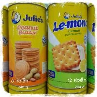 ราคา ขนมปังสอดไส้เนยถั่ว จูลี่ ขนมปังกรอบไส้ครีมเลมอน แครกเกอร์เนยถั่ว ขนมปังจูลี่ ขนมปังแซนวิช จูลี่ จูลี่เนยถั่ว ขนมปังกรอบจูลี (19141111286)