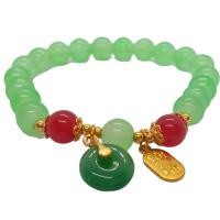 ราคา สร้อยข้อมือลูกปัดหยกเทียม สร้อยข้อมือมหาโชค สร้อยข้อมือจี้หยก ลัทธิเต๋า ความเชื่อของจีน (21301328129)
