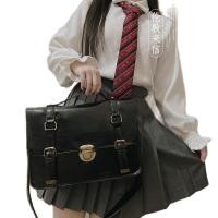 ราคา FWZ609 2021ใหม่ญี่ปุ่น JK กระเป๋าเป้สะพายหลังความจุใหญ่แบบพกพา Crossbody กระเป๋าอังกฤษ Cambridge Satchel กระเป๋าสะพายไหล่ (8973324681)