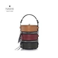 ราคา NASHA MADE IN MARS Pinto Original Dinner กระเป๋าทรงปิ่นโต (15146760847)