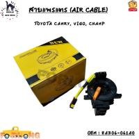 ราคา สายแพรแตร AIR CABLE TOYOTA CAMRY VIGO CHAMP OEM 84306 06140 (12881429787)