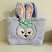 ราคา PLOVER จัดส่งฟรี สินค้าพร้อมส่ง ตุ๊กตาหนานุ่มใหม่กระเป๋าเครื่องจับสิ่งของตุ๊กตา Kulomi Tote ถุงขนมญี่ปุ่น (20010242266)