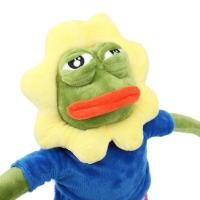 ราคา Sad Frog Sun Flower Doll Funny Sweater Frog Plush Toy Cross Border Export Ugly Cute Doll (16401101539)