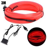 ราคา โคมไฟแถบไฟ LED ภายในรถยนต์โคมไฟตกแต่งบรรยากาศอัตโนมัติสายไฟเรืองแสงแบบยืดหดได้แสงนีออน DIY (19911309745)