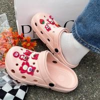 ราคา J H พร้อมส่ง TO BNP รองเท้าสวม หัวโต ตกแต่งตุ๊กตา หมีสีแดง (20304555028)