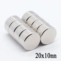 ราคา 1ชิ้น แม่เหล็ก 20x10มิล Magnet Neodymium 20 10มิล แม่เหล็กแรงสูง 20 10mm กลมแบนขนาด 20x10mm แรงดูดสูง อุปกรณ์สำหรับงาน DIY 20mm x 10mm (2032162415)