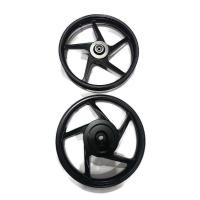 ราคา แม็กซ์เดิมพร้อมลูกปืน Click110 Scoopy i ICON ขอบ 14 นิ้ว สีดำ ดำปัด (21174535028)