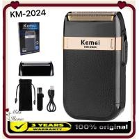 ราคา KEMEI KM 2024 เครื่องโกนหนวด ไฟฟ้าไร้สาย แข็งแรง ทนทาน ปลอดภัย Mila Mall (21328186583)