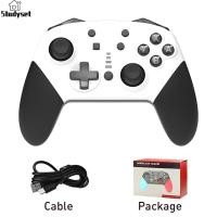 ราคา Studyset IN stock Wireless Bluetooth compatible Controller Gamepad With Vibration 6 axis Somatosensory Switch Pro Game Handle Joystick (19990427573)