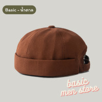 ราคา หมวกมิกิ หมวกmiki หมวกไม่มีปีก หมวกวินเทจ หมวกเกาหลี ปรับสายได้ พร้อมส่ง (16128705077)