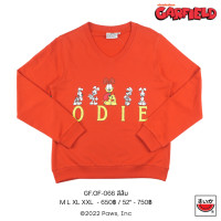 ราคา แตงโม SUIKA เสื้อยืดคอวีแขนยาว การ์ฟิล์ด GF FV 066 (17197812862)