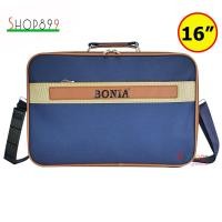 ราคา Shop 899 กระเป๋าสะพายไหล่ BONIA กระเป๋าถือ กระเป๋าใส่เอกสาร กระเป๋าทรงแมสเซนเจอร์ ขนาด 16 นิ้ว รุ่น 4621 (1825256776)
