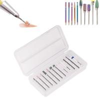 ราคา KingBe กล่องเก็บดอกสว่านสำหรับตะไบเล็บ12รูที่ยึดหัวขัดเล็บแท่นวางอุปกรณ์แต่งเล็บกันฝุ่น (20729378258)