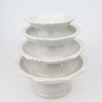 ราคา พานเซรามิค พานเชิง พานสีขาว พานหิ้งพระ พานวางดอกไม้ พานวางพวงมาลัย (5243486181)