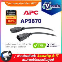ราคา AP9870 APC Power Cord C13 to C14 2 5m Output cable 10A By Vnix Group (12409419669)