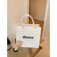 ราคา พร้อมส่ง กระเป๋าช้อปปิ้งใบใหญ่ พิมพ์อักษรอังกฤษ (15604714055)