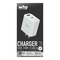 ราคา Why MAXIMIZE YOUR POWER Charger หัวชาร์จ สายชาร์จ Type C WC 3082C พร้อมส่ง (20120214890)
