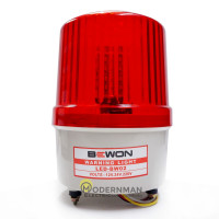 ราคา BEWON ไซเรน LED สีแดง 3IN1 เลือกใช้ระบบไฟ 220V 24V 12V ได้ในตัวเดียว ไฟฉุกเฉิน ขอทาง สัญญาณ ไฟหมุน ไฟไซเรน siren เบอร์2 ขนาด 4 5 นิ้ว (1361454553)