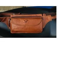 ราคา กระเป๋าคาดอกหนังแท้ กระเป๋าคาดอกผู้ชายกระเป๋าคาดเอว Chest Bag For Men Genuine Leather Crazy Horse Leather Shoulder Bags รุ่นNew01 (8853400772)