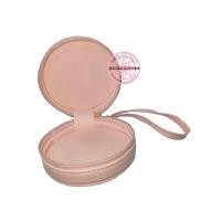 ราคา กระเป๋าเครื่องสำอาง สีชมพูพาสเทล CLINIQUE Pink Pastel Mini Circle Pouch (20516557193)