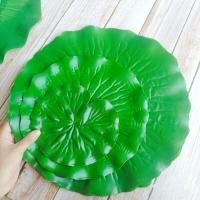 ราคา Free sun ใบตองปลอม ใบตองเทียม ใบตอง สด ธรรมชาติ ใบตองพลาสติก ใบกล้วย Banana Leaf (17273890444)