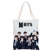ราคา กระเป๋าผ้าใบ BTS สำหรับผู้หญิง BLACKPINKกระเป๋าโท้ท Demon Slayer สำหรับเด็กผู้หญิงกระเป๋าสะพายไหล่กระเป๋าสตรีสไตล์เกาหลี (13621188215)