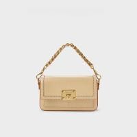 ราคา CHARLES and KEITH CK2 50271184 กระเป๋าสะพายข้างทรงสี่เหลี่ยมขนาดเล็กสำหรับผู้หญิง (19820055875)