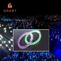 ราคา GRABT ไฟสร้อยข้อมือกระพริบไฟ LED หลากสี5ชิ้นสำหรับกำไลอะคริลิคปาร์ตี้บาร์ฮาโลวีนของขวัญสุดฮอตสำหรับเต้นรำใหม่ (20914522705)