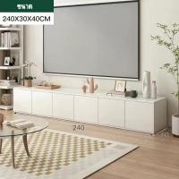 ราคา Lakes ชั้นวางทีวี ชั้นเก็บของ ตู้ทีวี ตู้เก็บของ ตู้วางทีวี โต๊ะวางทีวี โต๊ะกลางกาแฟ ได้ถึง 55 นิ้ว ยาว 240CM มีสองสีให้เลือก โมเดิร์น tv cabinet (20168155296)