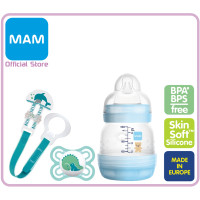 ราคา MAM x Lazada ชุด สุดคุ้ม ป้องกันโคลิค เซต 3 ชิ้น MAM Anti colic Set 3 Pcs มี 3 สี (4274828617)