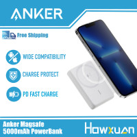 ราคา Anker 521ไร้สายแม่เหล็ก5000 MAh ไร้สายแม่เหล็กที่ชาร์จไร้สายแบบพกพาพร้อม USB C สายสำหรับแอปเปิล IPhone14 13 12pro (17564503023)