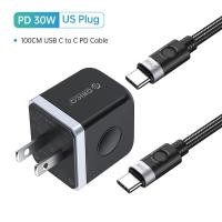 ราคา ORICO PD 30W อะแดปเตอร์แท่นชาร์ตชาร์ตเร็วชนิด C สำหรับโทรศัพท์14 Pro Max 13 PD3 0 QC3 0 USB ที่ชาร์จเร็ว Type C (16612608275)