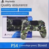 ราคา SONY เกมแพดควบคุมเกม PS4จอยสติ๊กไร้สายตัวควบคุมบลูทูธการสั่นสะเทือนสำหรับคอนโซลเกม PS4เดิม PS4คอนโซลเกมโปรพีซีบาง (19326387489)