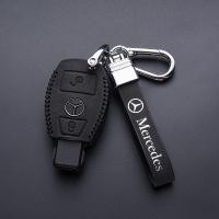 ราคา เคสกุญแจ For Mercedes Benz AMG W205 W210 W211 W124 CLA GLA GLK AMG GLC ปลอกกุญแจ เคสรีโมตกุญแจ (21133713504)