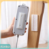 ราคา Konka ตัวยึดเต้ารับบนเดสก์ท็อปแบบมีกาวในตัวตัวตัวยึดสายไฟแบบแขวนผนังตัวยึดปลั๊กไฟแบบติดผนังถอดได้ (20638772257)