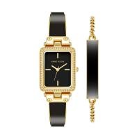 ราคา Anne Klein AK 3898BKST ชุดเซ็ต นาฬิกาข้อมือผู้หญิงสีดำ (19489081600)