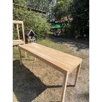 ราคา CPG โต๊ะอาหาร 60x180สูง75CM โต๊ะอาหารไม้สัก โต๊ะก๋วยเตี๋ยวไม้สัก โต๊ะกินข้าว โต๊ะวางของ โต๊ะทำงาน โต๊ะเขียนหนังสือ โต๊ะไม้ งานไม้ดิบ K 393 (21183756616)