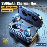 ราคา หูฟังบลูทูธไร้สายพร้อมไมโครโฟนหูฟังอินเอียร์ HD สเตอริโอกีฬากันน้ำ IPX7เอียร์พอด3500MAh กล่องชาร์จสำหรับแอนดรอยด์เสี่ยวหมี่หัวเว่ย (7118606364)