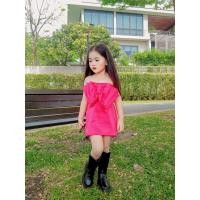 ราคา เดรสเกาะอกไฮโซโบว์ใหญ่ (19522864174)