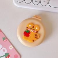 ราคา หวีกระจก แบบพกพา พับเก็บง่าย พกพาสะดวก ลายน่ารักๆ มาใหม่น้า วีกระจกทรงกลม ลายการ์ตูน ตลับหวีพร้อมกระจกแบบพับได้ (15881713483)